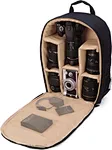 DSLR BACKPACK WITH a sturdy shell ,durable enough to meet carry-on requirements.Compatible with Canon, Nikon, Sony, Olympus, Pentax and other DSLRs and photographic equipment.